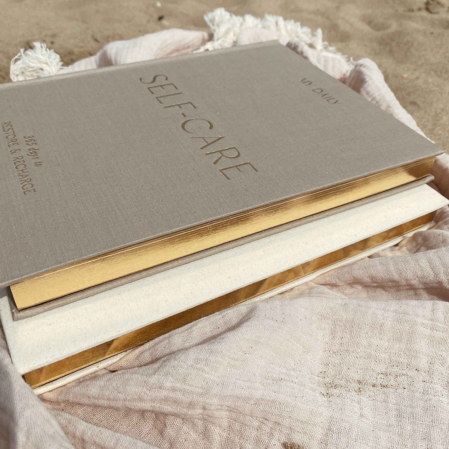 Self-Care intentions and gratitude journal (Pebble)