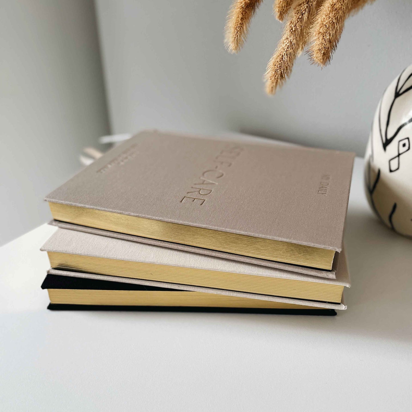 Self-Care intentions and gratitude journal (Pebble)