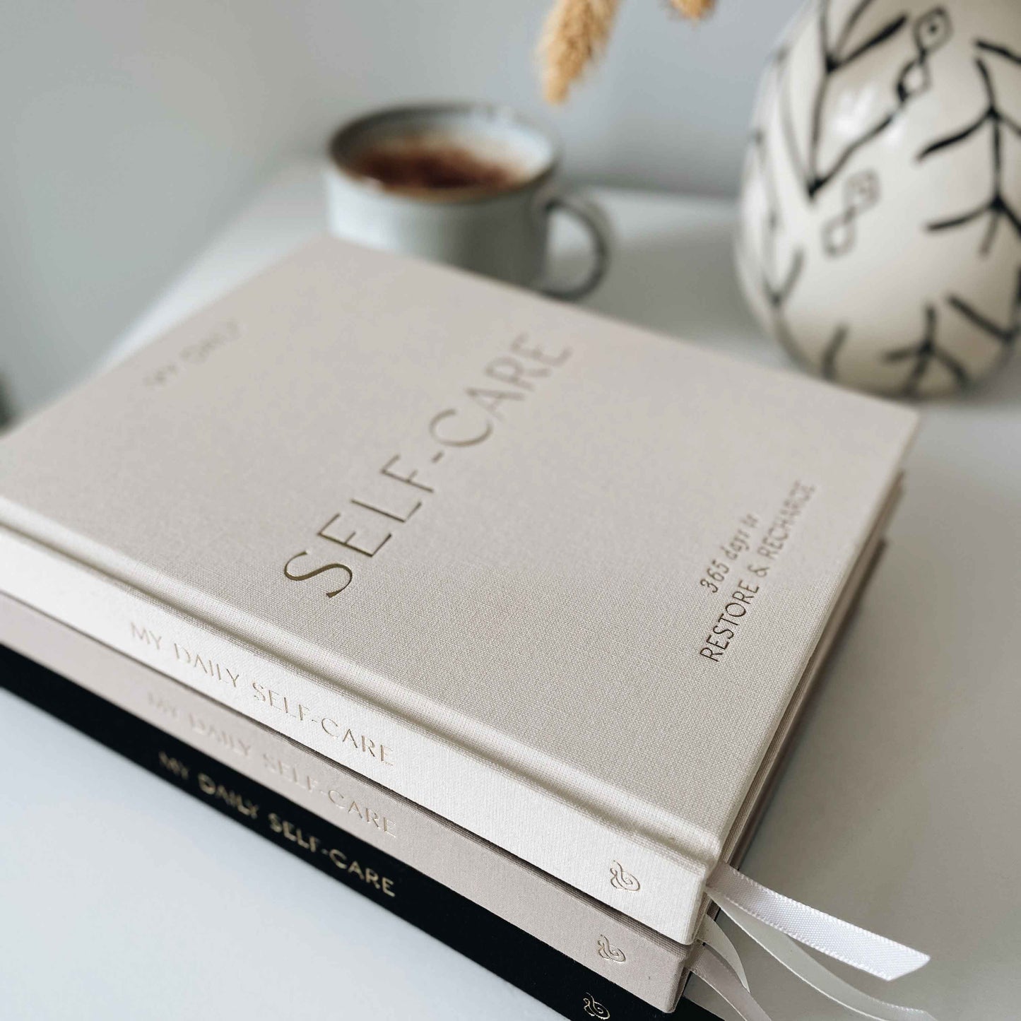 Self-Care intentions and gratitude journal (Pebble)