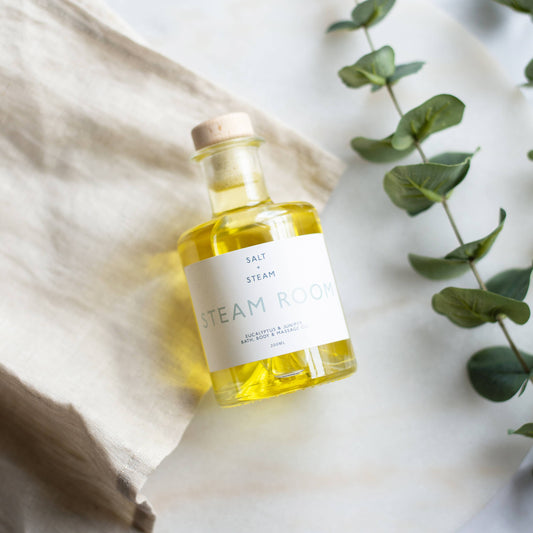 Steam Room - eucalyptus & juniper bath & body oil