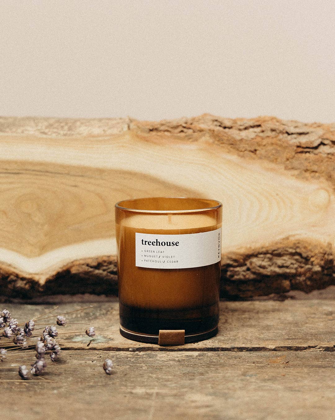 Treehouse fresh + earthy candle