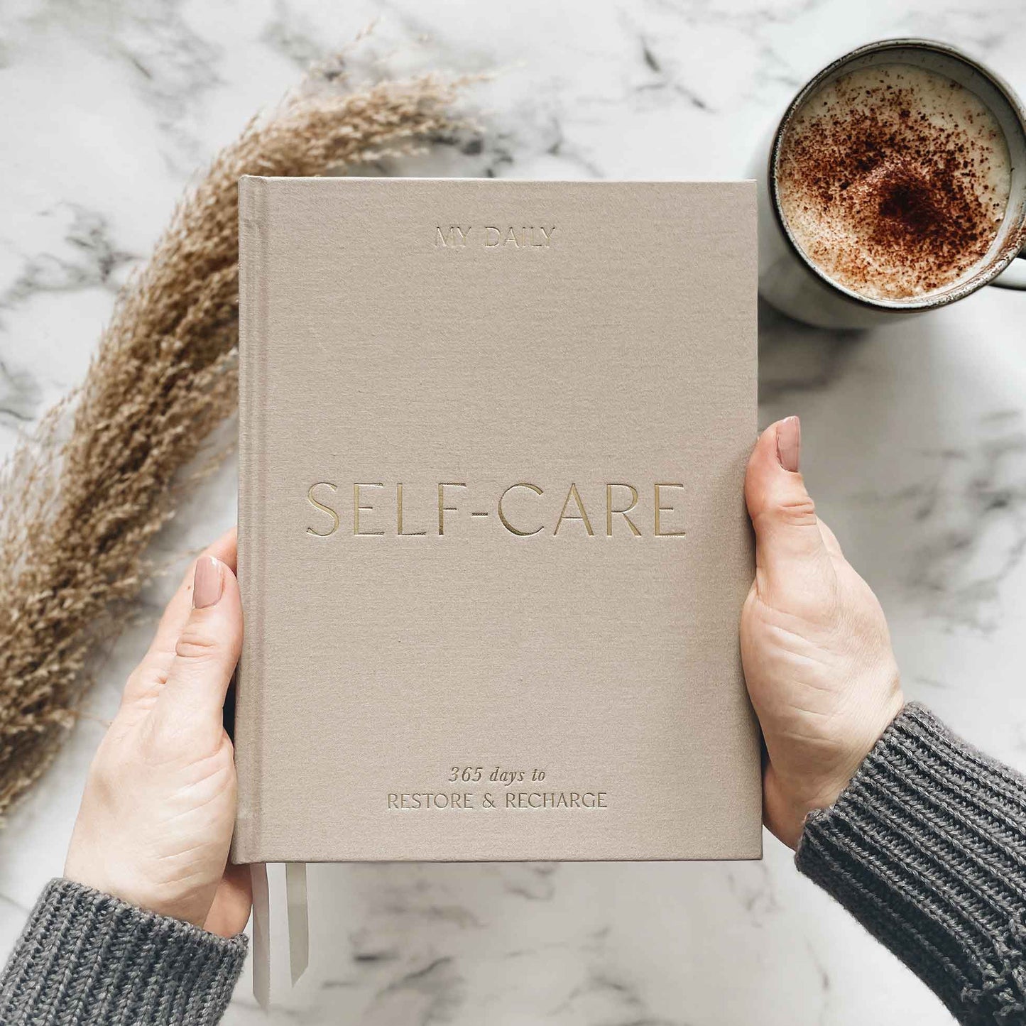 Self-Care intentions and gratitude journal (Pebble)